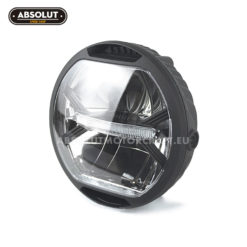 faro delantero moto led homologad KOSO THUNDERBOLT custom caferacer tallerbarcelona 01