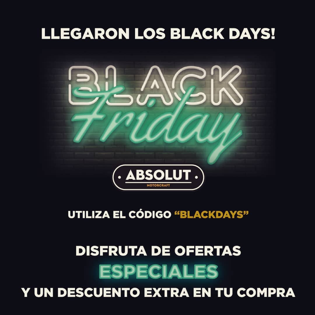Ahí te dejamos un cupón para que tu moto quede increíble en este #blackfriday #tiendacaferacer #accesorioscaferacer #motos